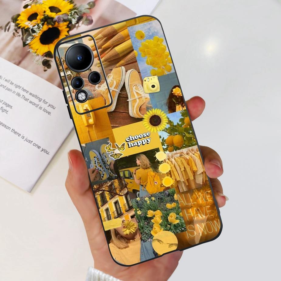 For Infinix Note 11 Case X663 X663B Cute Fashion Painted Cover Case For Infinix Note 12 Note12 Note11 X663C Soft TPU Fundas Capa