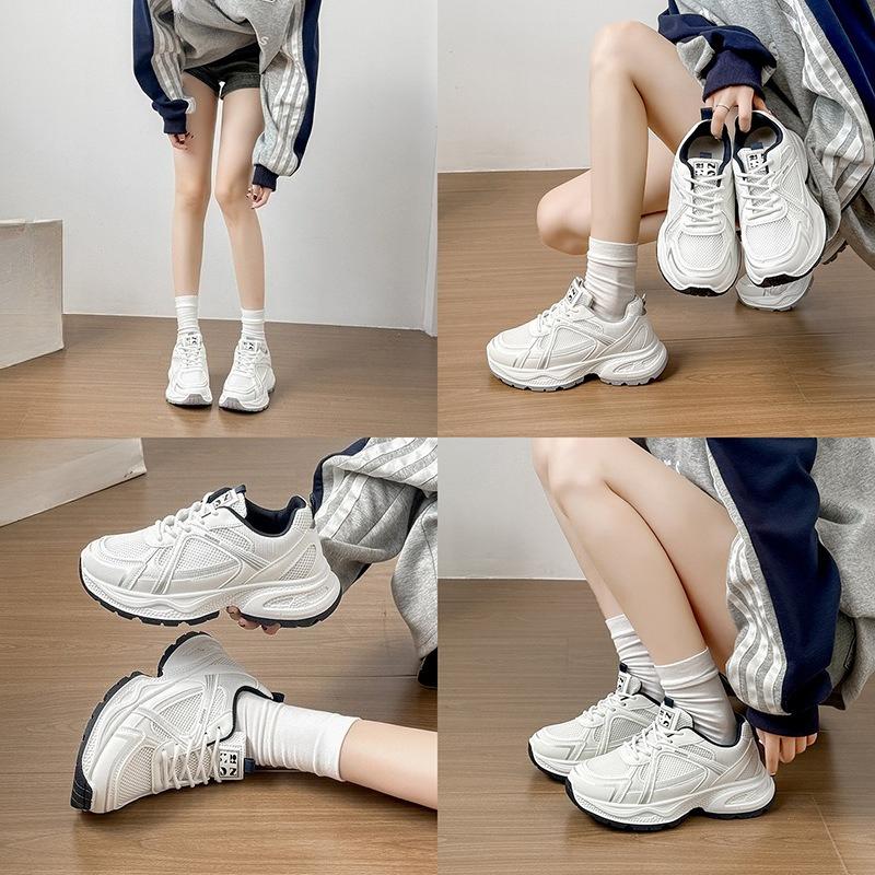 New Style Women's Sports Shoes, Fashionable Thick-soled Dad Shoes