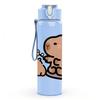 1PC Capybara Hamster Cute Animal Cartoon 750ml Color Plastic Sports Water Bottle Leakproof Flip Straw Lid Suitable for Sports Office Home Use