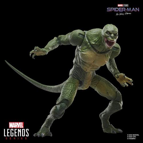 Hasbro Marvel Legends Series Lizard, Spider-Man: No Way Home Deluxe Collectible 7.5-inch Action Figure G0593, Authentic