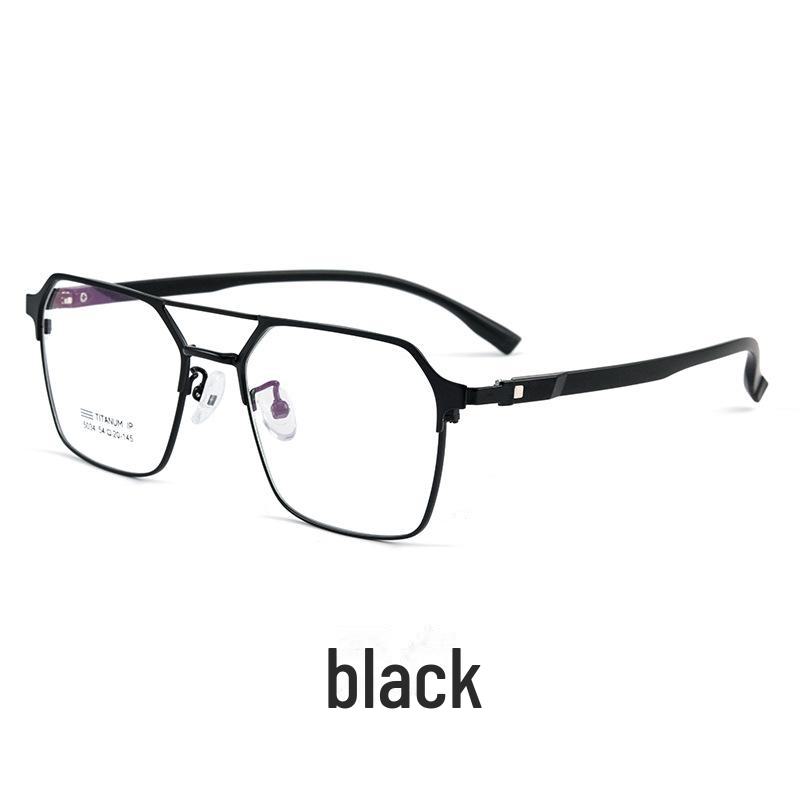Danyang 5034TX Double Beam Large Frame Men's Business Full Frame Retro Myopia Glasses