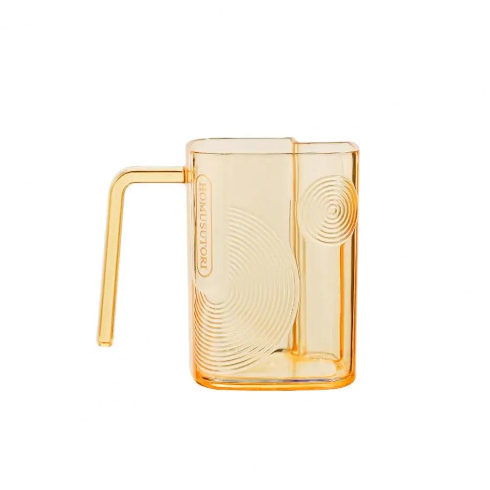 Lehký luxusní průhledný kelímek na ústní vodu pro domácnost, pár, kelímek na zubní kartáček, jednoduchý kelímek na studentské mytí zubního kartáčku