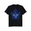 European Sizes Men's Maple Leaf  Bohemian T-Shirt - Black Short Sleeve Casual Tee with Maple Leaf & Text Print, Micro-Elastic Fabric, Regular Fit
