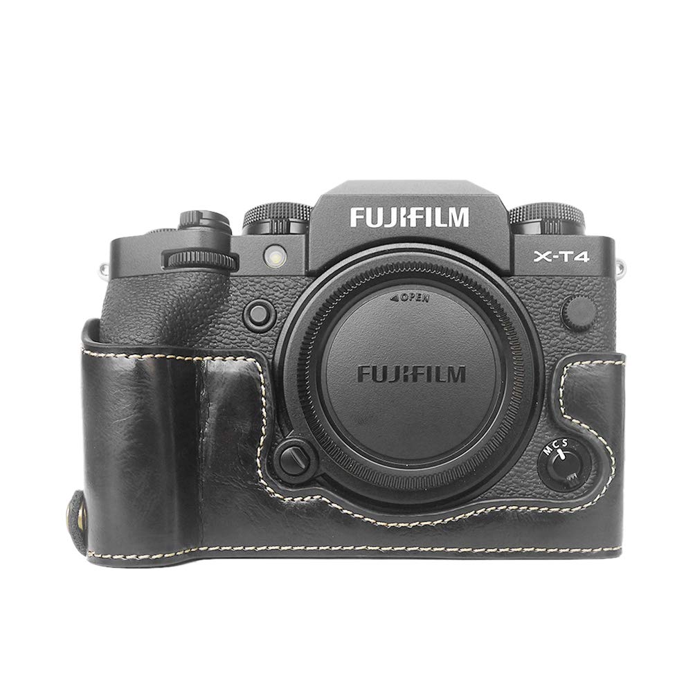 

kinokoo Fujifilm Fuji XT4 Case Fuji X-T4 Camera Case (Black)
