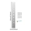 Acrylic Kids Growth Chart Mirror DIY Splicing 120cmx15cm for Bedroom with Stickers Height Ruler