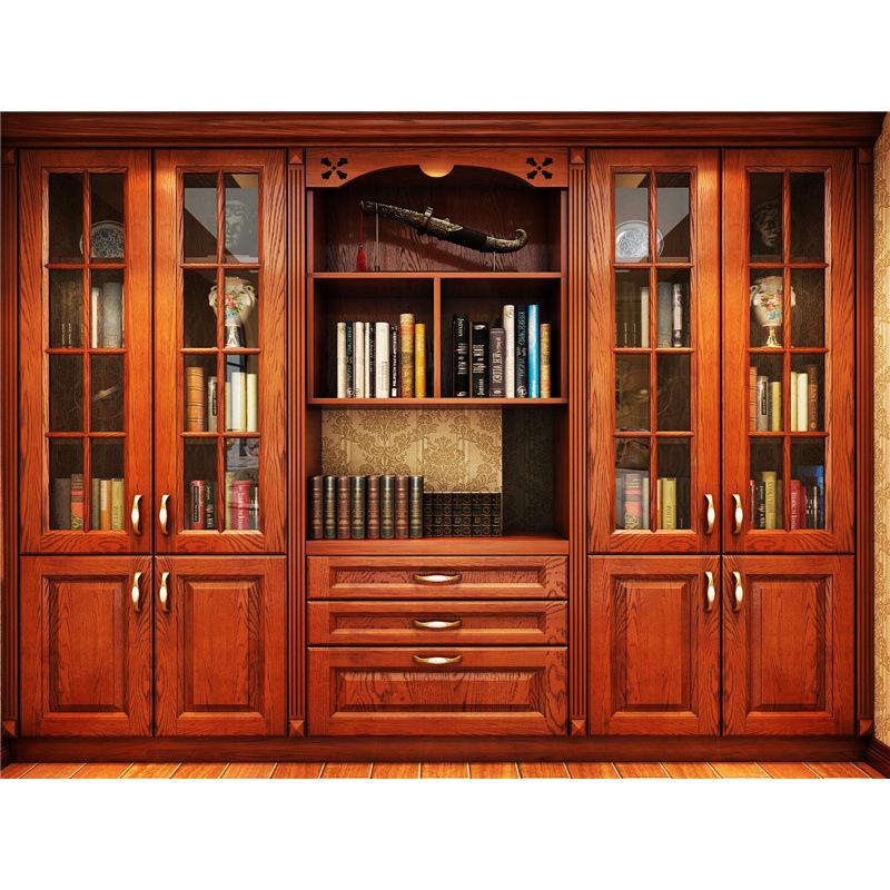 High-Definition Douyin-Moderator-Hintergrund: Bücherregal Bürodeko