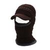 Unisex Winter Knitted Hat, Scarf, & Gloves Set - Fleece-Lined Wool
