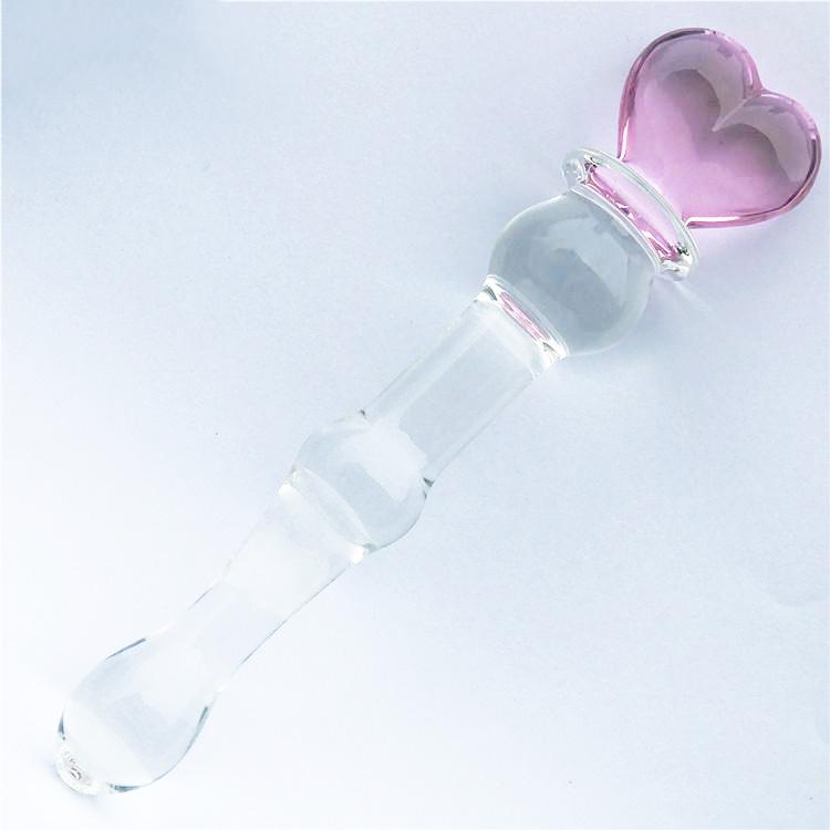Glass Dildo Anal Vagina Massager Artificial Glans Penis Spiral G Spot Simulator Butt Plug Adult Products Sex Toys for Women Men