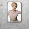 zooey deschanel actor Metal Signs wall decor Vintage Tin Signs Captain Metal Poster Decor for Bar Pub Club Wall Decoration