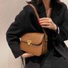 Temperament Women's Bag Women's New Trendy Fashion Simple Messenger Bag Retro Foreign Style Shoulder Small Square Bag