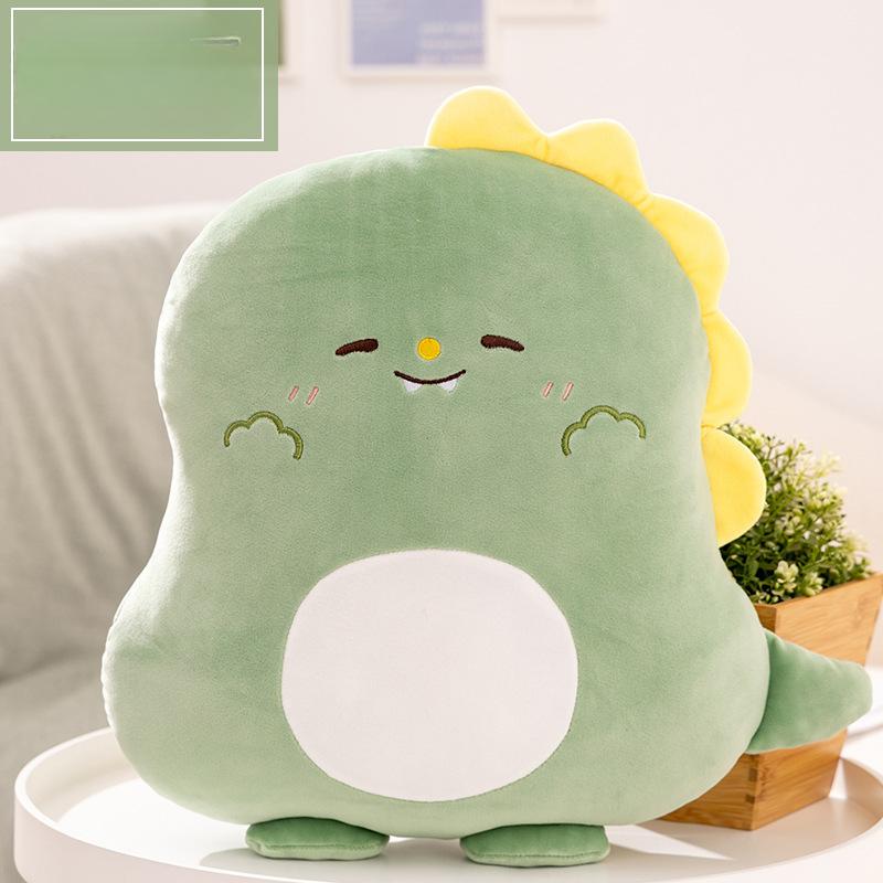 Yiju's Neues Produkt Dundun Tierkissen Niedliches Dinosaurier Rundes Pinguin Kissen Rosa Hase Spielzeug