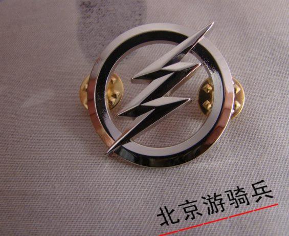Metal Badge, American Flash Metal Badge, Personality Badge
