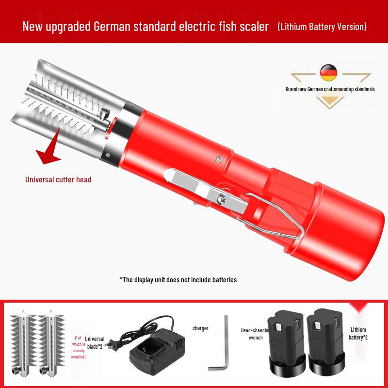 Aijiu Electric Automatic Fish Scaler and Scraper Tool