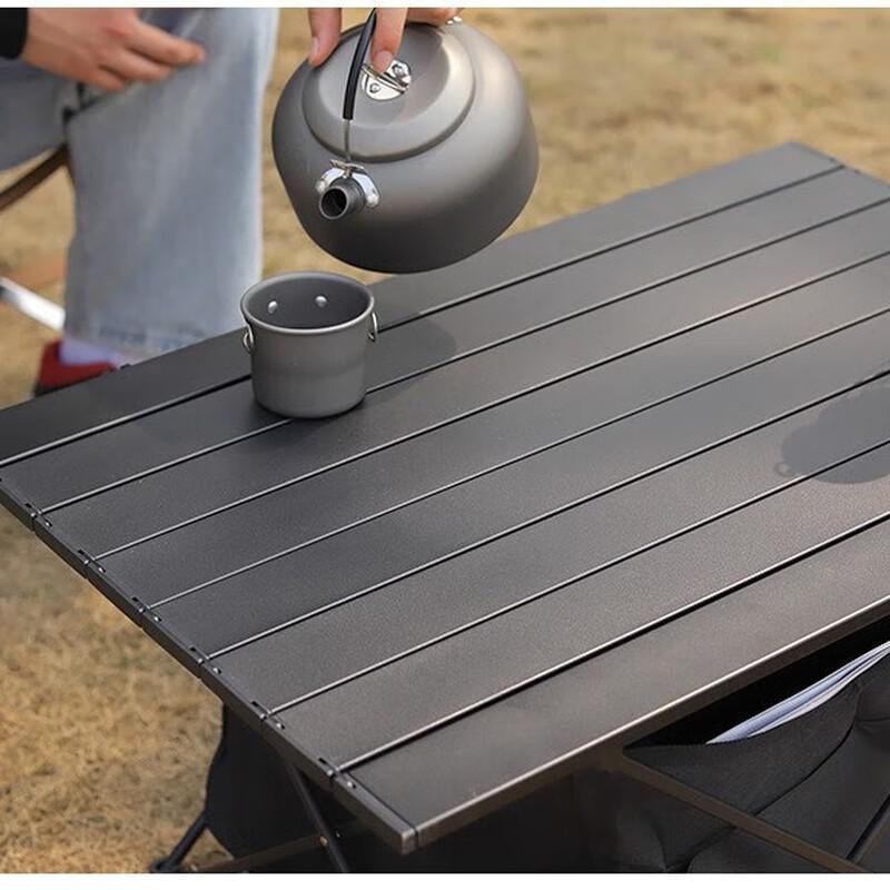 Portable Outdoor Aluminum Folding Roll-Up Table