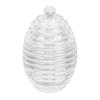 Transparent Honey Dispenser with Lid Spoon Large Capacity Honey Container for Storing Honey