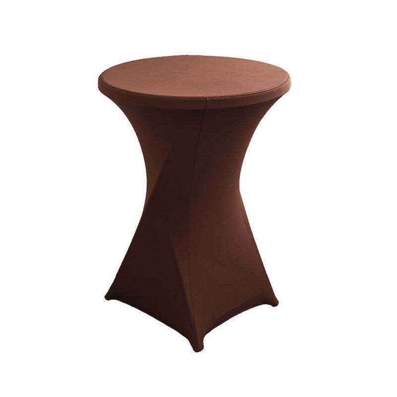 Elastyczny Pokrowiec na Okrągły Stół Barowy na Stoły Bankietowe lub Koktajlowe