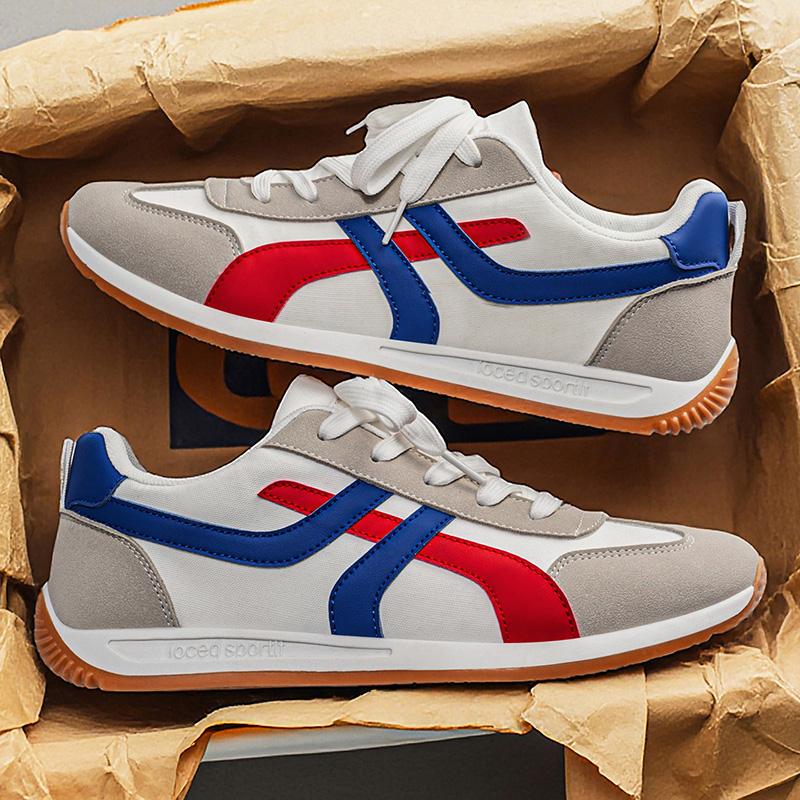 TUINANLE Herren Plateau-Sneaker mit dicker Sohle, atmungsaktives Mesh, leicht, Dad Shoes, Freizeit-Sportschuhe zum Gehen