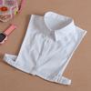 Denim Fake Collar Shirt Children White Collares Mujer Cotton Detachable Collar Choker Kids Boys Girls Removable Half Shirt
