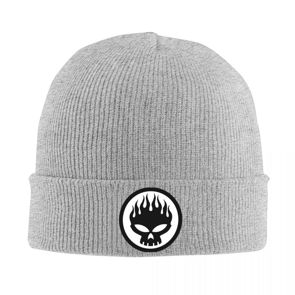Punk The Offspring Warm Knitted Cap Winter Knit Bonnet Hat Skullies Beanies Hip Hop Caps for Unisex