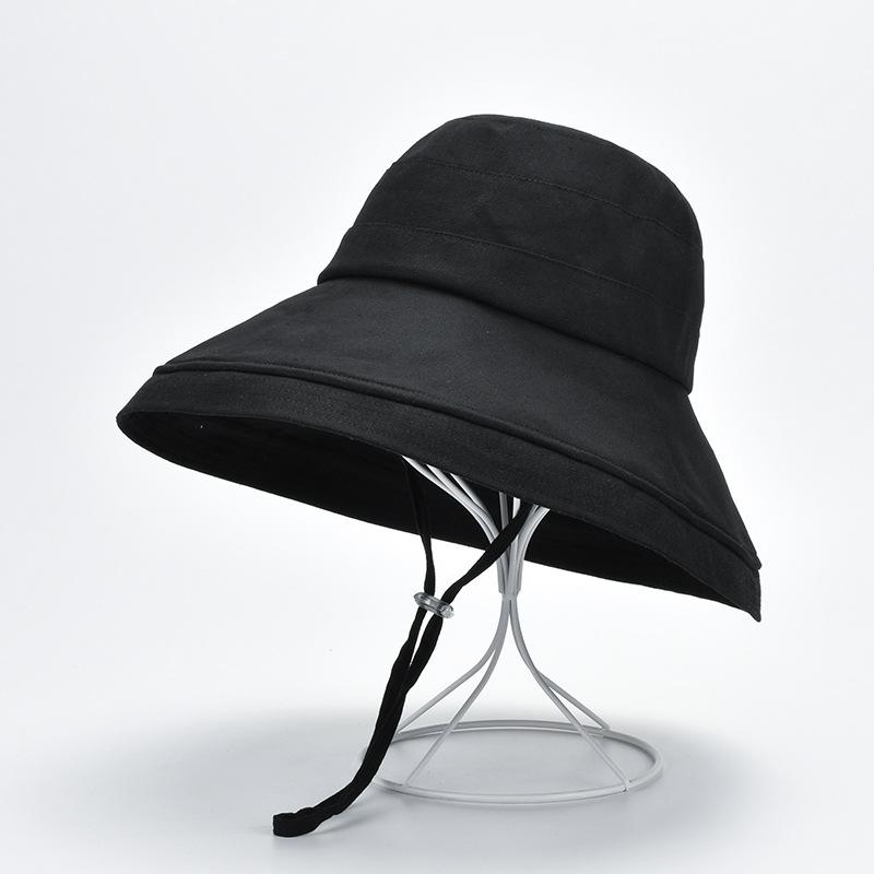 Spring And Summer Big Brim Bucket Hat Women Beach Sun Hat Women Uv Protection Sun Hat Outdoor Sun Protection Hat