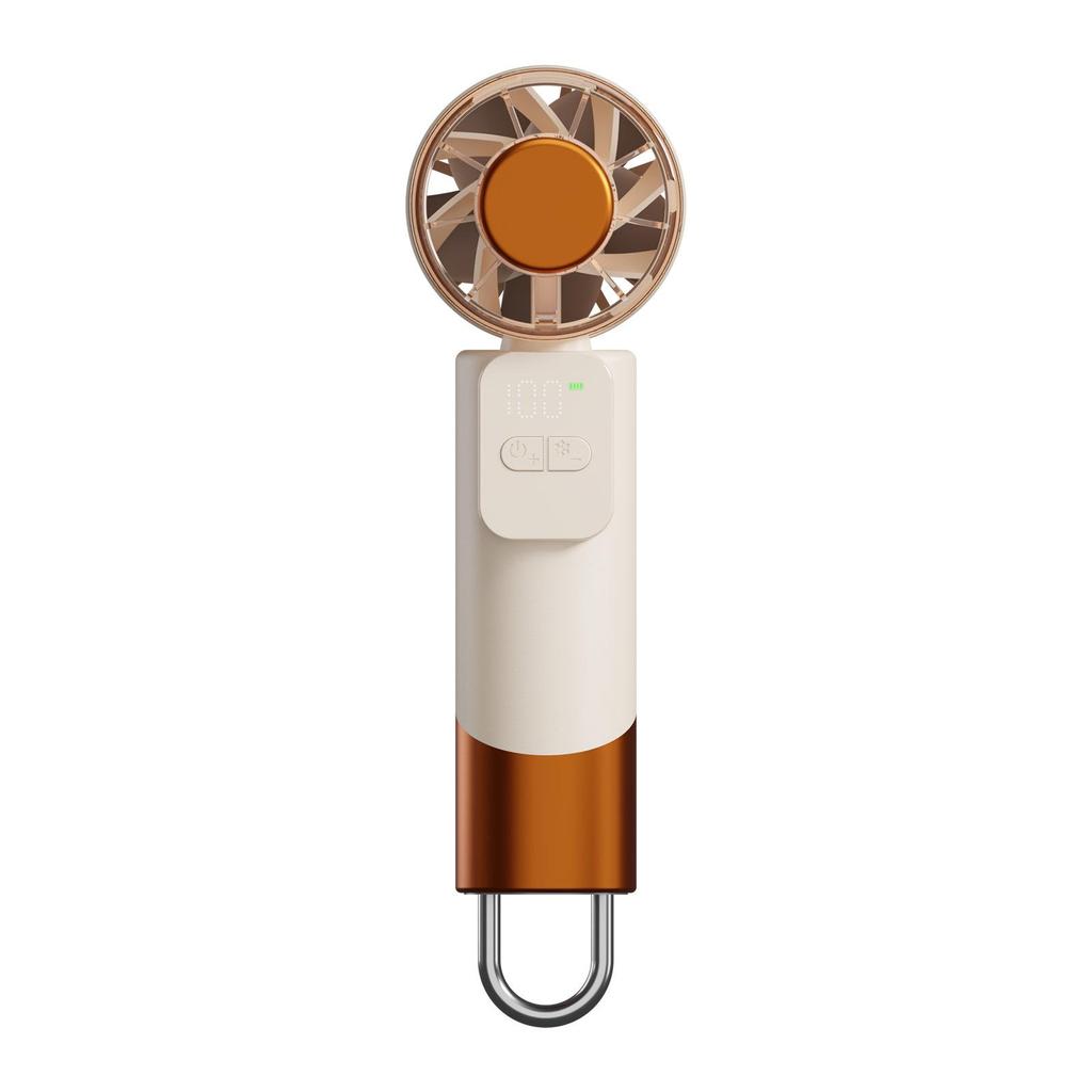 Portable Mini Turbo Fan - Powerful Handheld and Desktop Cooling Solution