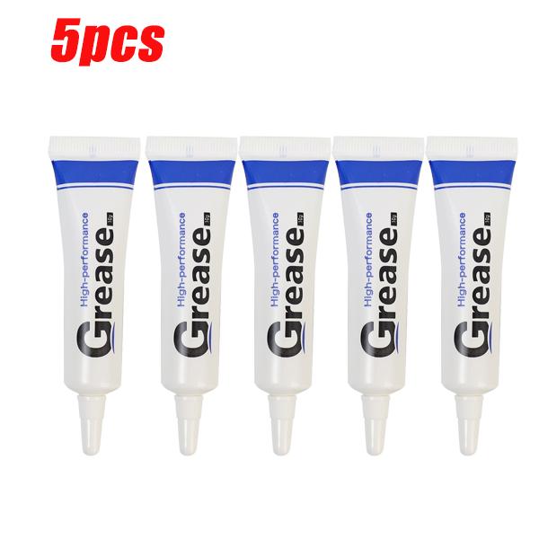 5Pcs Multipurpose Silicone Lubricant Grease Oil Bearing Lubrication Waterproof Car Gear Valves Chain Repair Lithium Grease Tools