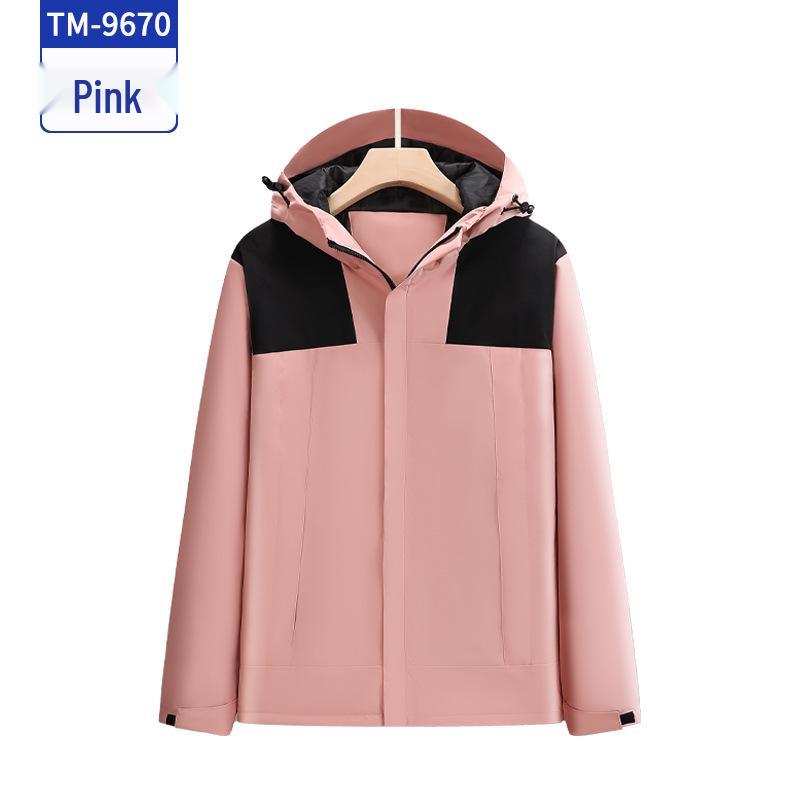 Custom Embroidered Hooded Windbreaker - Solid Color Auto Repair Travel Jacket