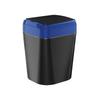 Electric Garbage Bin Intelligent Induction Trash for Living Room black
