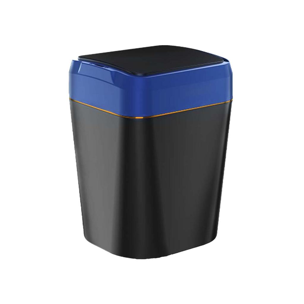 Electric Garbage Bin Intelligent Induction Trash for Living Room black
