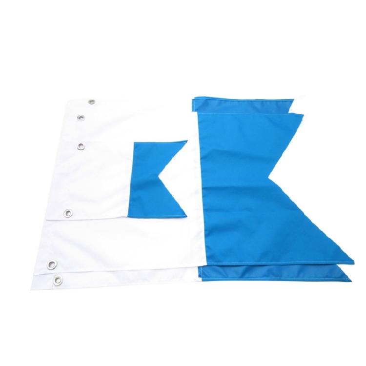 Safe Diving Buoy Flag with 35x25cm 75x60cm 80x50cm Option High Visibilities Design For Underwater Sports Safety Gear