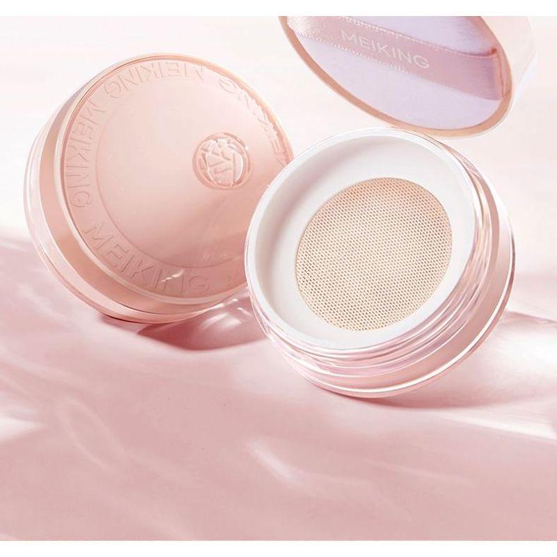 MEIKING - Feuchtigkeitsspendendes loses Puder mit Rose - 2 Farben