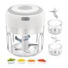 Yousheng Rechargeable Garlic Chopper 100/250ml Mini Food Processor for Vegetables Fruits Nuts Meat One-Button Operation Garlic Clay Machine