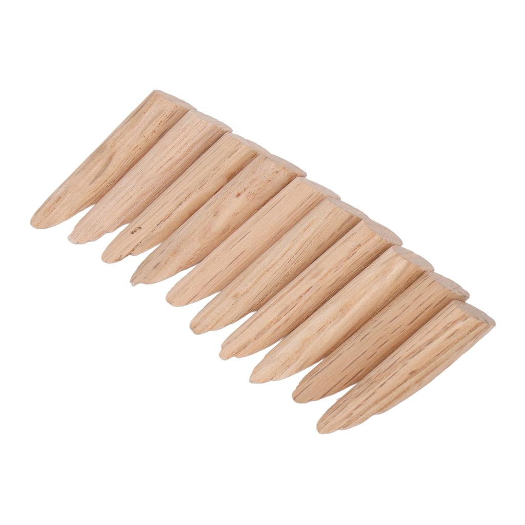 50Pcs Pocket Hole Plug 9.5mm Wooden Dowel Jig Accessory Part Set Kit for Woodworking Oak