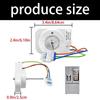115V 60Hz WR60X21887 Refrigerator Fan Motor Assembly For WR60X10137 WR60X10054 WR60X10189 WR60X10240 Replacement