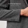 Shanshan Men's Autumn/Winter Wool Blend Suit Jacket