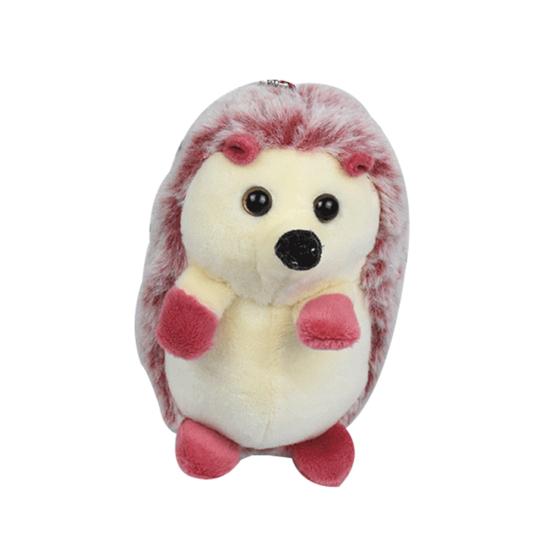 

Прекрасный маленький кулон в виде животного, плюшевая кукла, брелок в виде ежика, украшение красный