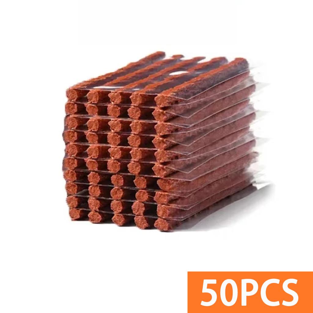 10/20/50pcs Used For Repairing Motorcycle And Car Tire Bursts Car Tire Repair Rubber Strips Universal Synthetic Rubber Strips