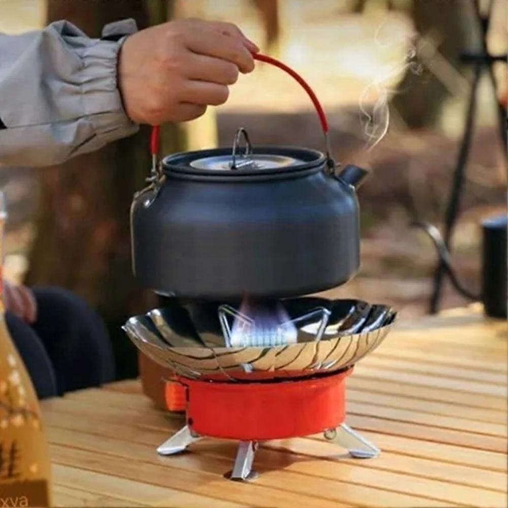 Windproof Small Cassette Stove Stainless Steel Portable Mini Outdoor