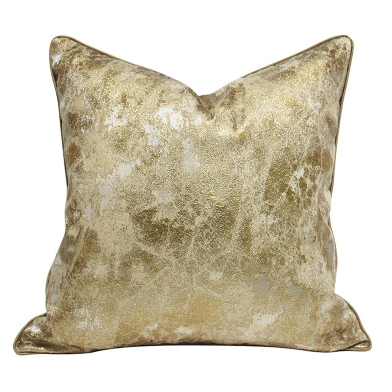 

1 PC Light Luxury Cushion Cover High Grade Jacquard Pillowcase 30x50/45x45/50x50CM Champagne Blue Home Hotel Bed Sofa Decoration 30x50cm(12x20in)
