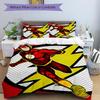 3pcs Flash superhero Duvet Cover Set, 1 Duvet Cover + 2 Pillowcases (No Insert), High-Definition Print for All Seasons,Durable yy251103065