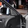 4Pcs Carbon Fiber Interior Door Tweeter Cover Trim For Dodge Charger 2015-