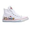 Men's Sneakers Chuck Taylor All Star Hi Hello Kitty White White/Prism Pink-White