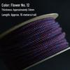 Multi-Color Hand-Twisted Cotton Rope for Beading and DIY Projects