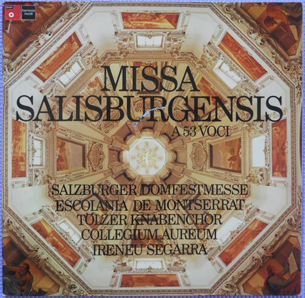 

LP Record ESCOLANIA DE MONTSERRAT TOLZER KNA Missa Salisburgensis A 53 Voci 25220737 BASF 1974 Germany Classical Used