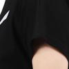 T Shirts Women's Black Crew Neck Moderate Straight Fit 583865-01