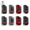 T-Carbon Carbon Fiber Car Key Case Cover Shell For Jeep Grand Cherokee Gladiator Key Cover Car Interior Accessories