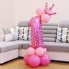 Star Print Birthday Party Number Balloon Blue Pink Number Zoo Theme Decoration  Indoor Decor