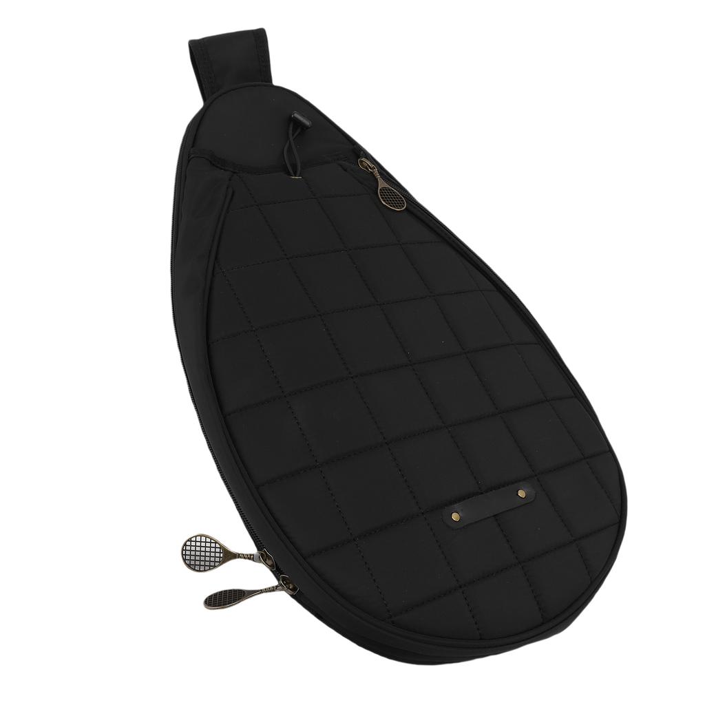 Tennis Backpack for Men Women Polyester Water Proof Tennis Racket Sling Bag with   Strap for Sports Badminton Rackets