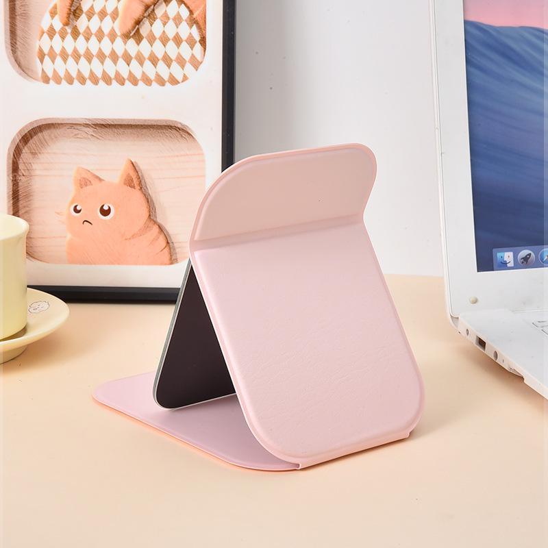 Compact Foldable Travel Makeup Mirror - Portable Handheld Mini Pocket Mirror for Student Dorms