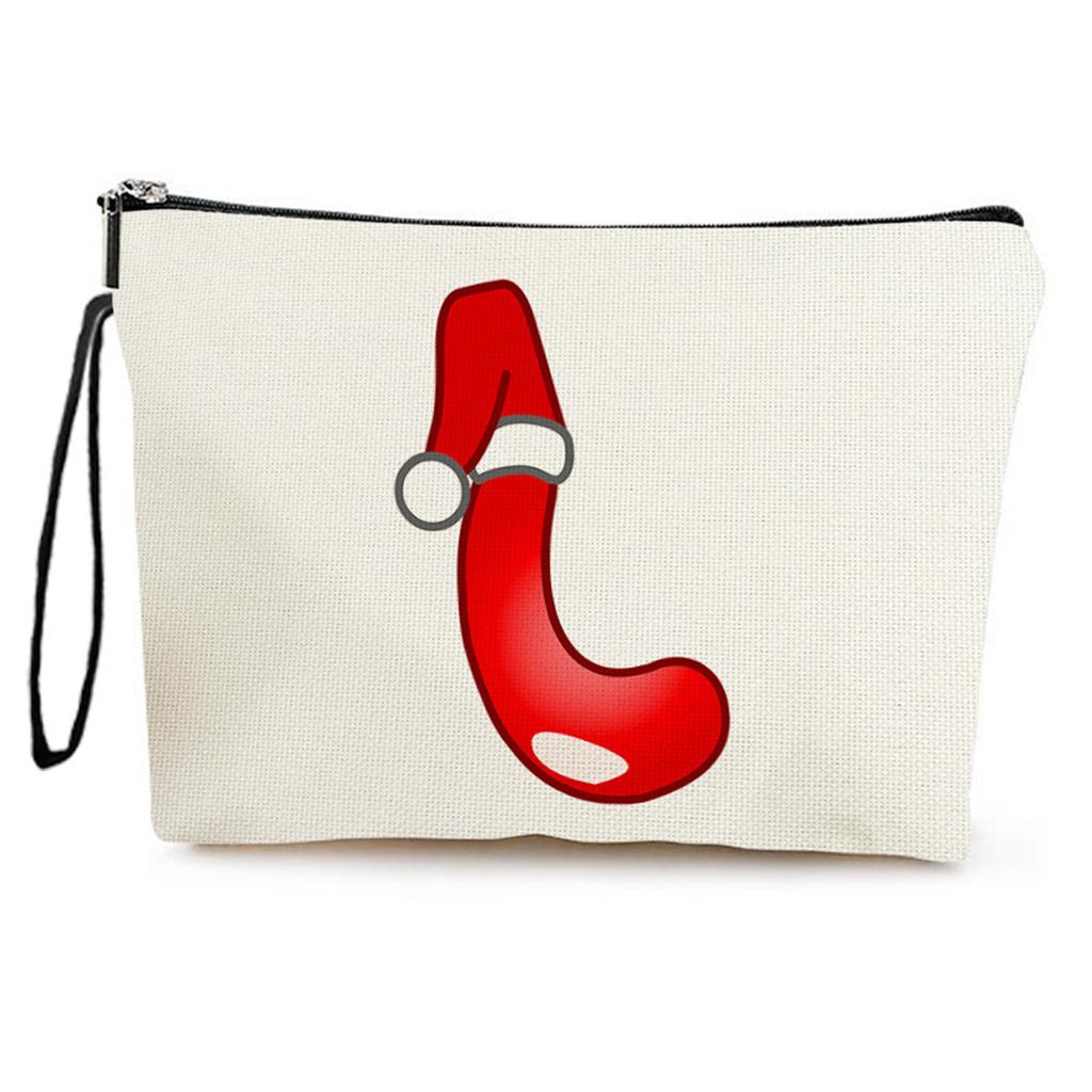 Christmas Candy Cosmetic Bag Women's Portable Storage Bag